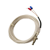 Sonda de Temperatura Digital Impermeable para Altas Temperaturas, Termistor NTC, Termopar RTD, 2 Cables, Monitoreo Industrial