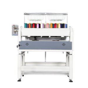 Máquina de bordar automática de 2 cabezales, 15/12 agujas, para gorras, camisetas, prendas terminadas, calcetines planos, uso doméstico y comercial. - Product Image 4