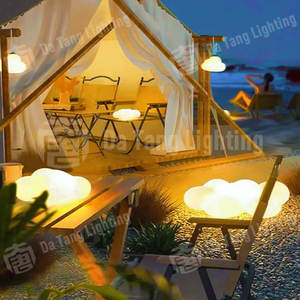 Luz Decorativa en Forma de Nube para Decoración de Festivales al Aire Libre, Iluminación de Paisaje para Navidad y Halloween con Iluminación LED Suave - Product Image 6