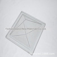 Couverture de puits de lumière pyramidale transparente en feuille de polycarbonate PC, panneau solaire personnalisable, origine Foshan
