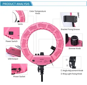 Wholesale of Chinese manufacturers LED Ring Photography Fill Light Photography Flash LED Ring Light With Tripod Stand