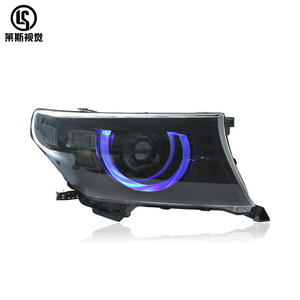 07-15 para Toyota Land Cruiser LC200, montaje de faros LED personalizados, lente LED modificada para circulación diurna - Product Image 1