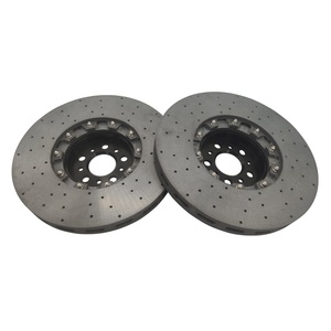 อะไหล่รถยนต์คาร์บอนเซรามิคเคลือบด้านหน้าเบรคโรเตอร์สำหรับ BMW - G80 M3, G82 <span class=keywords><strong>M4</strong></span> 34108093709 34108093710 380x36mm - Product Image 6