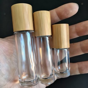 Frasco roll-on de aceite perfumado Frosty de 10 ml, botella de vidrio esmerilado grueso con bola giratoria de 15 ml con caja de embalaje de 15 ml - Product Image 4
