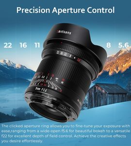 7artisans 9มม.F5.6เลนส์มุมกว้างพิเศษเข้ากันได้กับFull-Frame Nikon Z-Mountกล้องMirrorless Z5 Z6 Z7 Z6II Z7II <span class=keywords><strong>Z9</strong></span> - Product Image 4