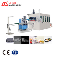 Machine entièrement automatique à entraînement hydraulique pour la fabrication de gobelets en thermo-col et de gobelets en plastique