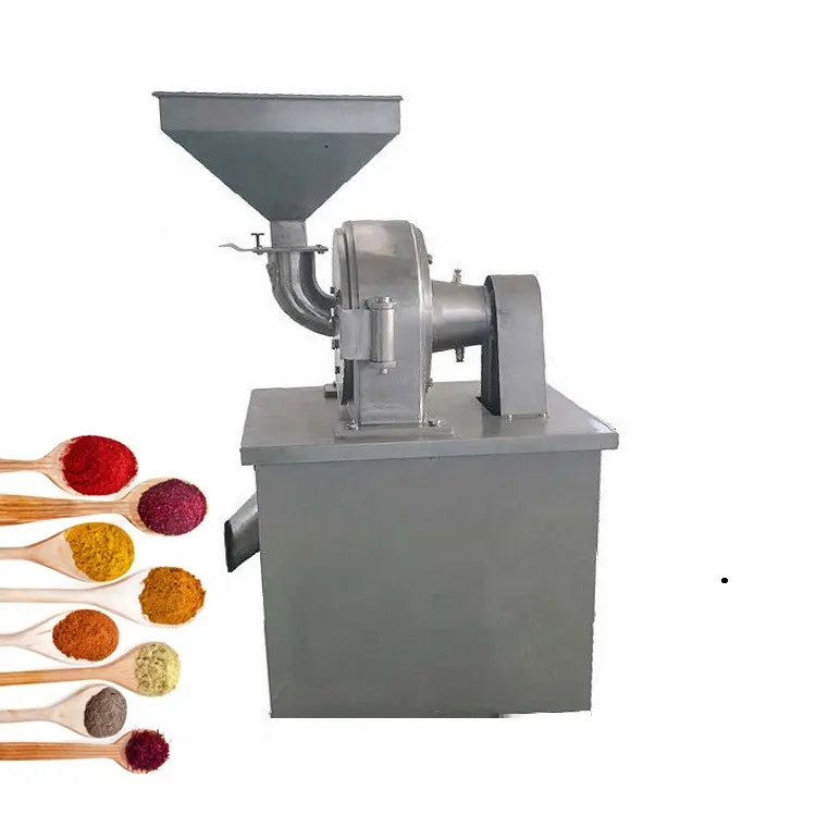 Автоматическая шлифовальная машина из нержавеющей стали для сухого сахара, Красного перца, грубого помола, измельчитель кукурузы для корма курицы