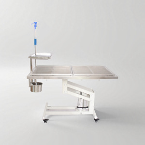 Mesa de Operaciones para Animales, Acero Inoxidable 304, Altura Ajustable, para Cirugía y Tratamiento de Mascotas - Product Image 1
