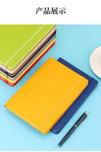 Libreta A5 Promocional con Logotipo Personalizado, de Alta Calidad, con Cubierta de Cuero para Oficina, para Minutas de Reuniones - Product Image 4