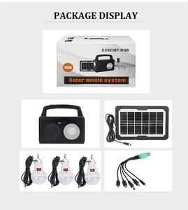 New Trend Solar Indoor Lighting System with 3 Watt Solar Panel FM Radio and Mobile Phone Charging Solar Lighting Kits - Product Image 6