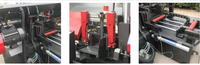 Scie à ruban horizontale en métal homologuée CE, machine de découpe automatique CNC, tension hydraulique, haute productivité, modèle GS500, fabrication chinoise