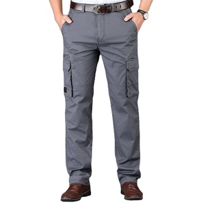 <span class=keywords><strong>Pantaloni</strong></span> Cargo Tattici da Uomo OEM in Cotone, Casual, a Vita Media, <span class=keywords><strong>Idrorepellenti</strong></span>, Leggeri, con Tasche Multifunzionali per Escursionismo e Lavoro - Product Image 3