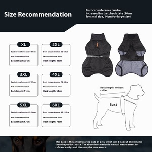 Automne hiver vêtements pour animaux de compagnie transfrontalier grand chien manteau rembourré en coton réfléchissant chaud coupe-vent imperméable <span class=keywords><strong>Dubin</strong></span> Pet Stock hiver - Product Image 5