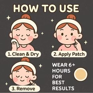 Parche Hidrocoloide para Granos, Parche Personalizado para Acné con Aceite de Árbol de Té, Caja con Espejo - Product Image 5