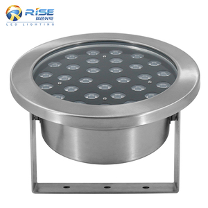 Dmx512 24V thép không gỉ IP68 không thấm nước <span class=keywords><strong>LED</strong></span> đài phun nước dưới nước ánh sáng điều chỉnh Chùm tia góc ấm trắng <span class=keywords><strong>RGB</strong></span> 18W <span class=keywords><strong>36W</strong></span> hồ bơi đèn - Product Image 2