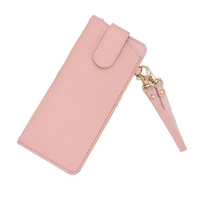 Étui à lunettes en cuir PU avec clip de ceinture, pochette à lunettes solide en cuir, esthétique féminine, lunettes douces portables à suspendre au cou