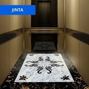 Revêtement de sol intérieur en PVC antidérapant à motif de logo en marbre moderne Ascenseur Voiture Vinyle résistant à l'usure Cliquez sur Chambre Salon 5 ans - Product Image 6