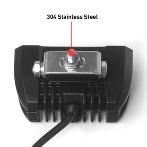 แท่งไฟ <span class=keywords><strong>LED</strong></span> กันน้ำ12V 24V ขนาด4.5นิ้วไฟ <span class=keywords><strong>LED</strong></span> สองแถว30W สำหรับรถบรรทุก - Product Image 3