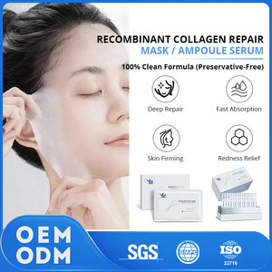 תיקון התאמה אישית במפעל תיקון מסכת התאוששות עור עור קולגן מסכת פנים - Product Image 2