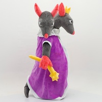Costume de mascotte de souris gonflable à 3 têtes pour adultes, personnalisé par l'usine OEM, costume de personnage de rat personnalisé, costumes de fête