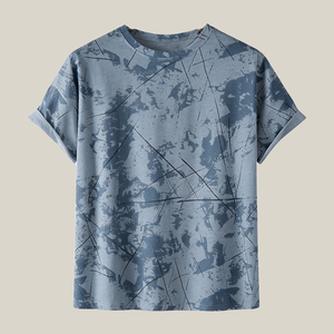 <span class=keywords><strong>T</strong></span>-<span class=keywords><strong>Shirt</strong></span> da Uomo in Puro Cotone di Alta Qualità, Asciugatura Rapida, Manica Corta, Vestibilità Regolare, Logo Personalizzabile - Product Image 1