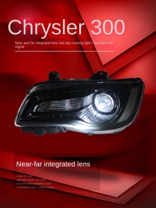 Luz de circulación diurna LED 6000K con montaje de lente bifocal Faro en forma H4 para 11-24 para <span class=keywords><strong>Chrysler</strong></span> <span class=keywords><strong>300C</strong></span> Halogen & Xenon - Product Image 5