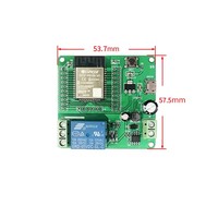 Offre Spéciale – Module Relais Simple OEM DC5-60V ESP32 avec Micro USB 5V, Carte de Développement ESP32-WROOM Programmable IO0 – Guangdong, Chine