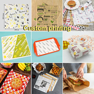 Papel para Envolver Alimentos, Hamburguesas, Sándwiches y Hot Dogs, Reciclable, Biodegradable, Recubierto de un Solo Lado, Antigrasa, con Logotipo Personalizado - Product Image 5