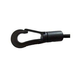 Crochet de remorquage 4 mm avec extrémité en corde, crochet POM pour accessoires de bagages, matériau en aluminium - Product Image 3