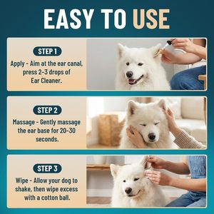 Limpiador de Oídos para Perros, <span class=keywords><strong>Gotas</strong></span> para Oídos con Aceite de Oliva Ozonizado y Equinácea, Sin Alcohol, para Perros y Gatos, 60 ml, Totalmente Natural - Product Image 6