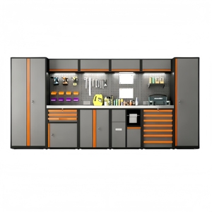 2026 All-OneTech Garage Wall-Mounted Modular Wheeled Storage <b>Cabinets</b> Heavy-Duty Load Capacity 3-Point Locking Customizable - Product Image 1