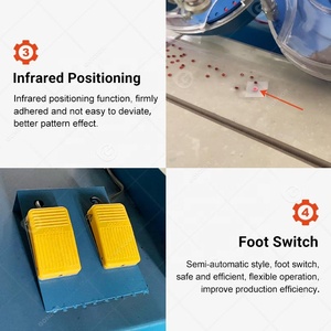 Làm cho <span class=keywords><strong>Rhinestone</strong></span> chuyển laser tinh thể kim cương sửa chữa nóng thiết lập hướng dẫn sử dụng thiết lập máy nhiệt để sequin - Product Image 4