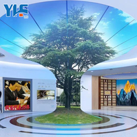 Écran LED cube publicitaire intérieur P2.5 Module d'écran LED de forme irrégulière Mur vidéo d'affichage cube LED à rafraîchissement élevé