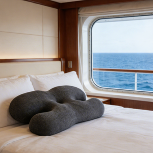 Oreiller ergonomique en mousse à mémoire de forme en forme de papillon, <span class=keywords><strong>coussin</strong></span> de soutien cervical pour soulager la douleur, utilisation à domicile et en voyage - Product Image 1