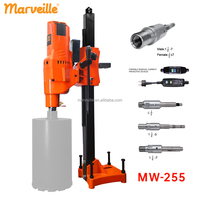 Perceuse à noyau diamanté OEM Merveille MW-255A haute puissance 3950W 255mm 220V pour la construction