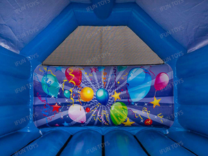 Lâu Đài <span class=keywords><strong>Bouncy</strong></span> Theo Chủ Đề Bữa Tiệc Lâu Đài Bơm Hơi Có Bóng Bay Trang Trí Cho Sự Kiện - Product Image 2