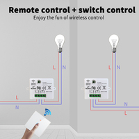 Module de commutateur intelligent WiFi SIXWGH 10A Alexa/Google Home commande vocale aucun concentrateur requis fonctionne SmartThings/Apple Smart Life