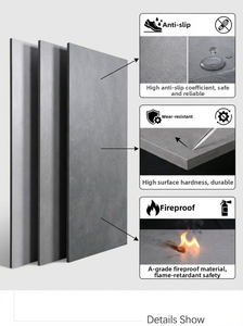 Piastrelle Minimaliste in Microcemento 600x1200mm, Finitura Opaca, Gres Porcellanato a Tutta Massa per Ambienti Open Space - Product Image 6