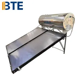 300L flat plate solar water heater for 6-7 people