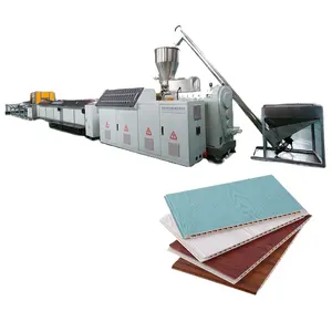 WPC PVC Decorative Interior Wall Covering Making Machine PVC WPC Wall Panel Making Machine