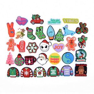 Venta caliente PVC caucho suave decoraciones <span class=keywords><strong>de</strong></span> Halloween <span class=keywords><strong>pesadilla</strong></span> <span class=keywords><strong>antes</strong></span> <span class=keywords><strong>de</strong></span> <span class=keywords><strong>Navidad</strong></span> Zueco zapato encanto zapato accesorios ajuste Zueco regalo <span class=keywords><strong>de</strong></span> <span class=keywords><strong>Navidad</strong></span> - Product Image 1