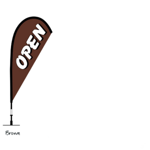 Benutzer definierte Größe Teardrop Flag Polyester fliegende Banner Strand flaggen Feder flagge Outdoor Festival Werbe werbung - Product Image 2