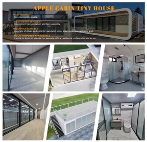 Casas Cápsula con Paneles Sándwich en Forma de Manzana, Casas Verdes para Edificios de Apartamentos y Oficinas - Product Image 2