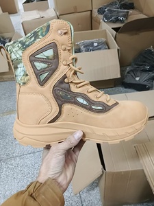 Bottes tactiques DF MS16 nouvelle version, bottes de randonnée, noir, kaki, vert camouflage, stock rapide, vente en gros. - Product Image 4