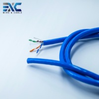 Câble Réseau Intérieur UTP CAT6 BC 4 Paires 23AWG 24AWG Haut Débit Gigabit 100m PVC Prix Usine