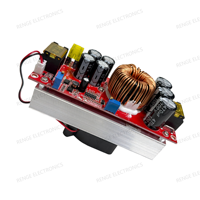 Konverter Step up modul catu daya 10-60V sampai 12-90V, 1800W 40A 1500W 30A 1200W 20A DC-DC Boost