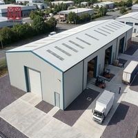 Entrepôt en structure acier ZTSS, bâtiment industriel préfabriqué avec système de plancher en mezzanine, structure secondaire en acier galvanisé à chaud