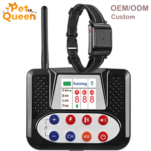 Sistema inalámbrico de valla para perros, valla eléctrica con pantalla LCD GRANDE, <span class=keywords><strong>Collar</strong></span> de entrenamiento portátil para valla para perros, señal de 2,4G, paredes penetrantes - Product Image 2