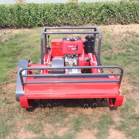 Cortadora de Césped MYO de 80 cm, 100 cm, 120 cm, Potente Motor Diésel, Uso Doméstico y en Jardín, Cortadora de Césped con Control Remoto