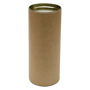 Tube en carton personnalisé avec logo imprimé pour le thé, emballage cylindrique en carton de qualité alimentaire résistant à l'humidité, offre de gros B2B - Product Image 1